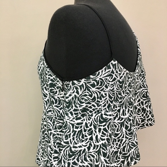 CLUB MONACO Asymmetrical Ribbed Pattern High Low Maxi Dress Women’s Size 10 - Picture 7 of 14